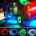 24cm / 48cm / 72cm / 98cm / 120cm 12V / 24V DIP LED bande flexible pour l&#39;éclairage de voiture